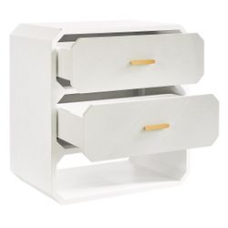 Anderson 2 Drawer Chest - White