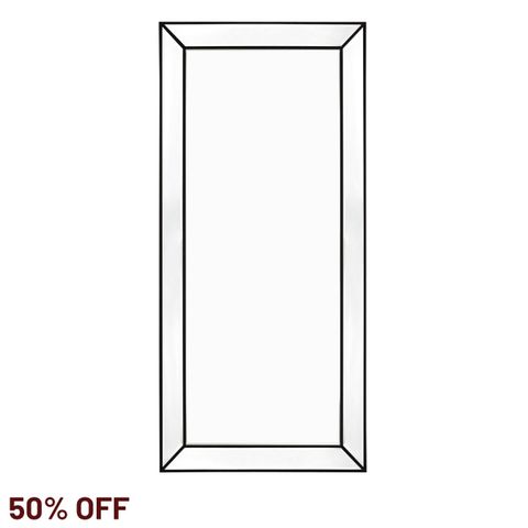 Zeta Floor Mirror - Black