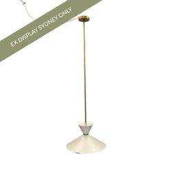 Oslo Pendant - Large White - OUTLET NSW