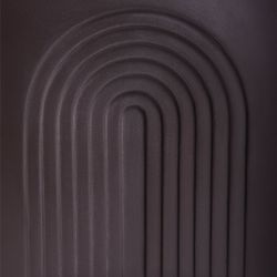 Arc Concrete Stool - Charcoal - OUTLET NSW