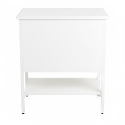 Aimee Bedside Table - Small All White