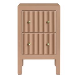 Ariana Bedside Table - Petite Mocha Mousse