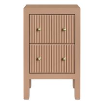 Ariana Bedside Table - Petite Mocha Mousse