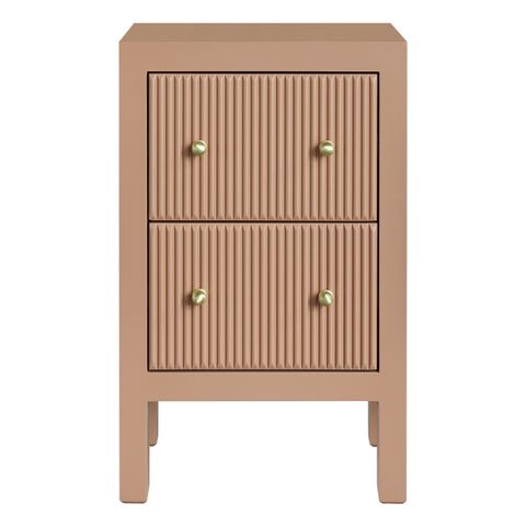 Ariana Bedside Table - Petite Mocha Mousse