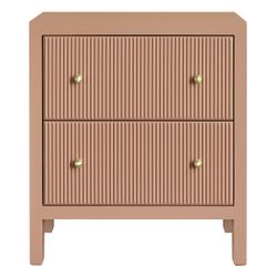 Ariana Bedside Table - Large Mocha Mousse