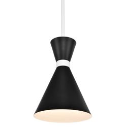 Oslo Pendant - Black w White