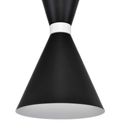 Oslo Pendant - Black w White