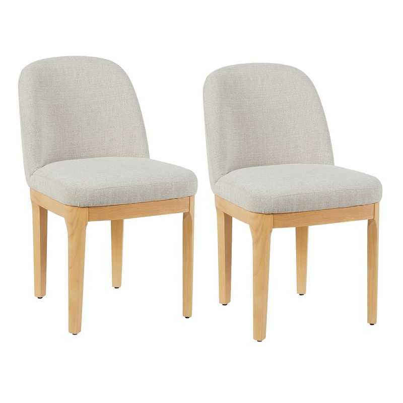 Jamie Natural Dining Chair Set of 2 - Natural
