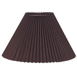 Anya Pleated Empire Shade - Small Espresso