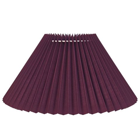Anya Pleated Empire Shade - Medium Plum