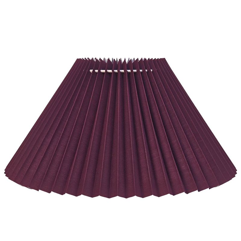 Anya Pleated Empire Shade - Medium Plum