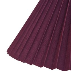 Anya Pleated Empire Shade - Medium Plum