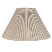 Anya Pleated Empire Shade - Small Natural