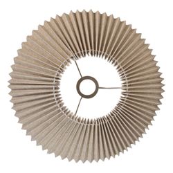 Anya Pleated Empire Shade - Small Natural