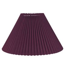 Anya Pleated Empire Shade - Small Plum