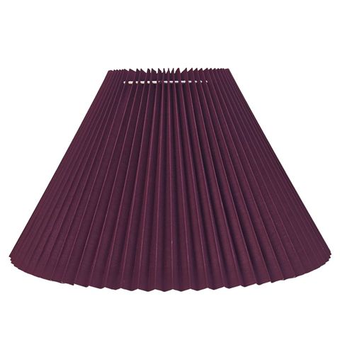 Anya Pleated Empire Shade - Small Plum