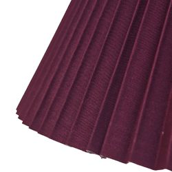Anya Pleated Empire Shade - Small Plum