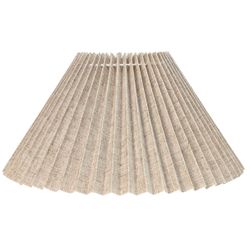 Anya Pleated Empire Shade - Medium Natural