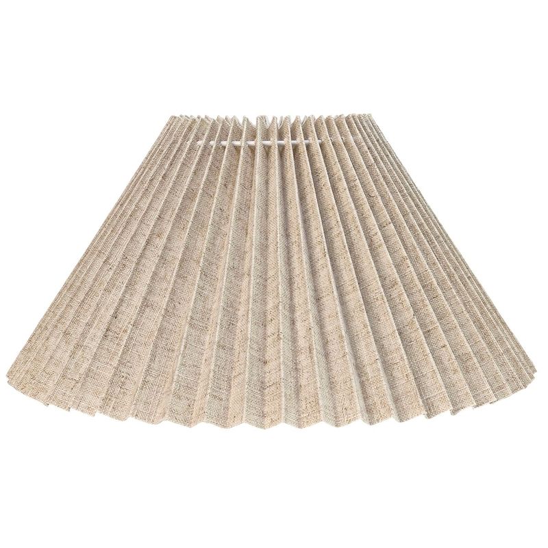 Anya Pleated Empire Shade - Medium Natural