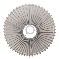 Anya Pleated Empire Shade - Medium Natural