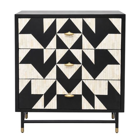 Huxton 80cm 3 Drawer Chest