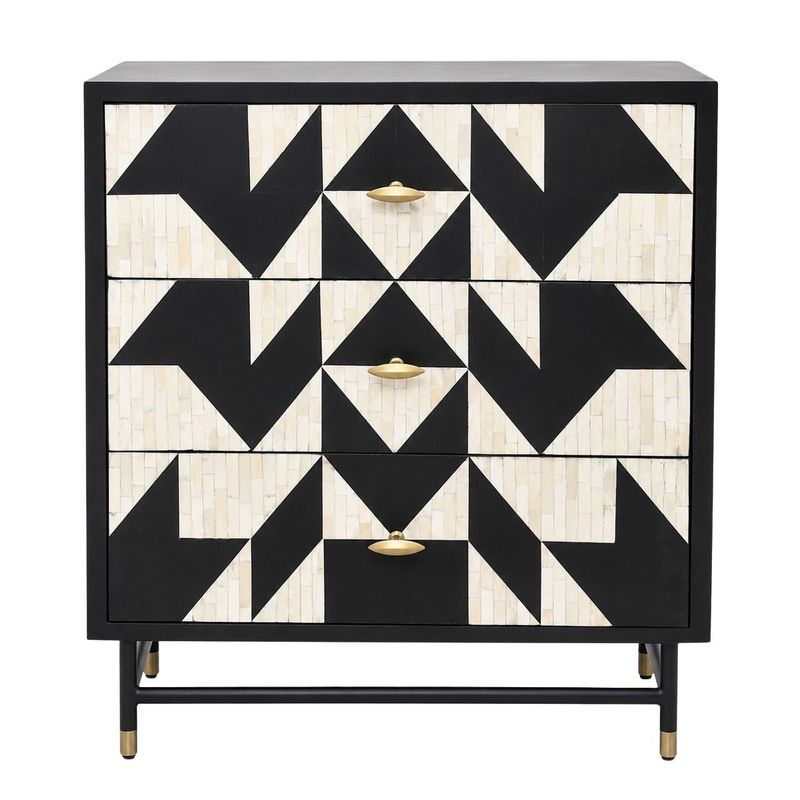 Huxton 80cm 3 Drawer Chest