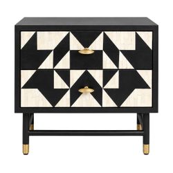 Huxton 60x53cm Bedside Table