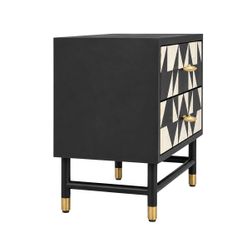 Huxton 60x53cm Bedside Table