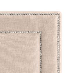 Manhattan King Bedhead - Fawn Linen