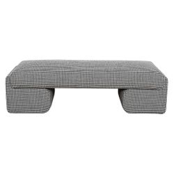 Peace Upholstery Swatch - Black
