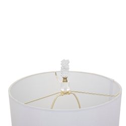 Daphne Table Drum Shade - White