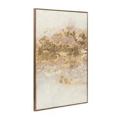 Golden Touch Set of Three Canvas Paintings