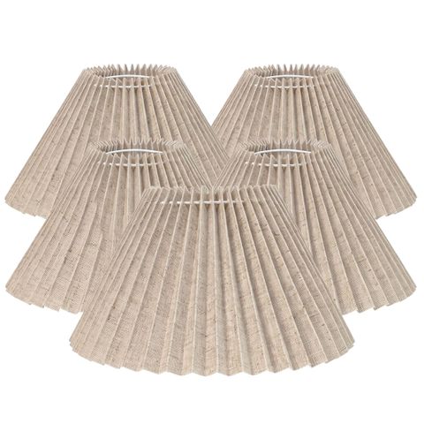 Anya Pleated Empire Shade - Medium Natural - Bulk Buy Qty 5