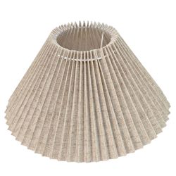 Anya Pleated Empire Shade - Medium Natural - Bulk Buy Qty 5