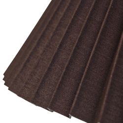 Anya Pleated Empire Shade - Medium Espresso  - Bulk Buy Qty 5