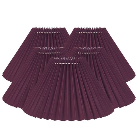 Anya Pleated Empire Shade - Medium Plum  - Bulk Buy Qty 5