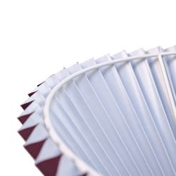 Anya Pleated Empire Shade - Medium Plum  - Bulk Buy Qty 5