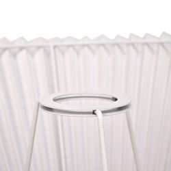 Anya Pleated Empire Shade - Small Off White  - Bulk Buy Qty 5