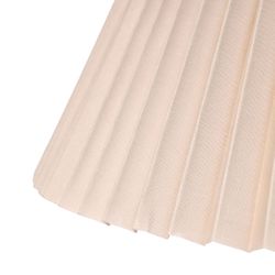 Anya Pleated Empire Shade - Small Off White  - Bulk Buy Qty 5