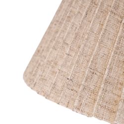 Anya Pleated Empire Shade - Small Natural - Bulk Buy Qty 5
