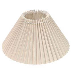 Anya Pleated Empire Shade - Medium Off White  - Bulk Buy Qty 5