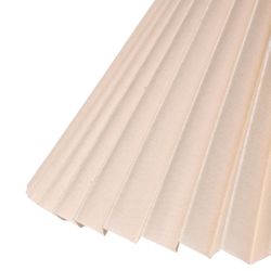Anya Pleated Empire Shade - Medium Off White  - Bulk Buy Qty 5