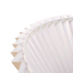 Anya Pleated Empire Shade - Medium Off White  - Bulk Buy Qty 5