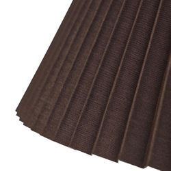 Anya Pleated Empire Shade - Small Espresso  - Bulk Buy Qty 5