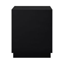 Mira 50x60cm Mirrored Bedside Table - Antique Gold