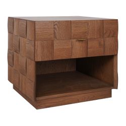 Desmond 57x51cm 1 Drawer Bedside Table