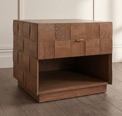 Desmond 57x51cm 1 Drawer Bedside Table