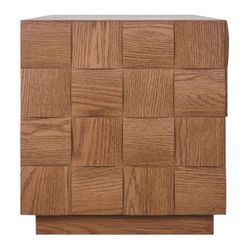Desmond 57x51cm 1 Drawer Bedside Table