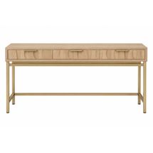 Ari 160cm Console Table - Natural Oak - OUTLET NSW