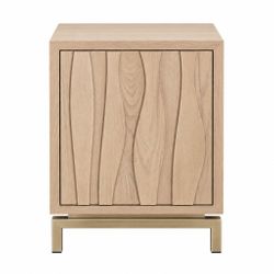 Ari 40x60cm Bedside Table - Natural Oak - OUTLET NSW
